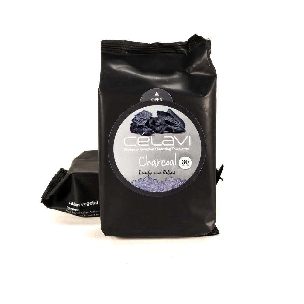 Celavi CHARCOAL‎ CLEANSING WIPES